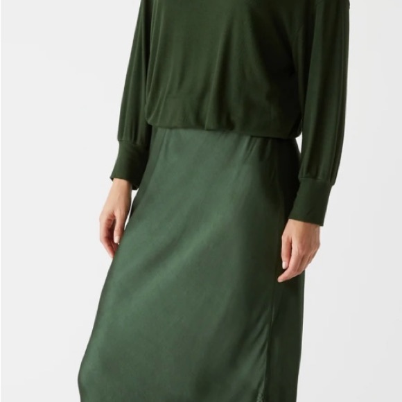 Michael Stars Padma Mixed Fabric Dress Size Small NWOT - Picture 3 of 4